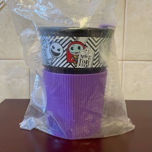 NEW NIGHTMARE BEFORE CHRISTMAS JACK SALLY TRAVEL CUP DISNEY MXYZ Collection Mug